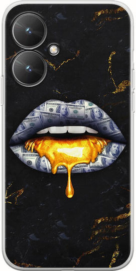 Lava Mouth Xiaomi Redmi 13c 5g Flexible Tpu Transparente Silikon Handyhülle