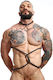 Mob Eroticwear Dngeon Cock Ring Rope One Size Black