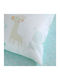 Nima Cotton Baby Quilt Best Friends 110x150cm Turquoise