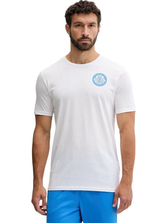 Under Armour Club T-shirt White, Blue Atlantis