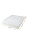 Astralux Τετράγωνο Χωνευτό LED Panel 18W με Ψυχρό Λευκό Φως 6500K 22.5x22.5εκ.