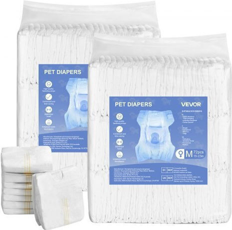 Vevor Pampers pentru câini 58.42 - 58.42cm 144buc