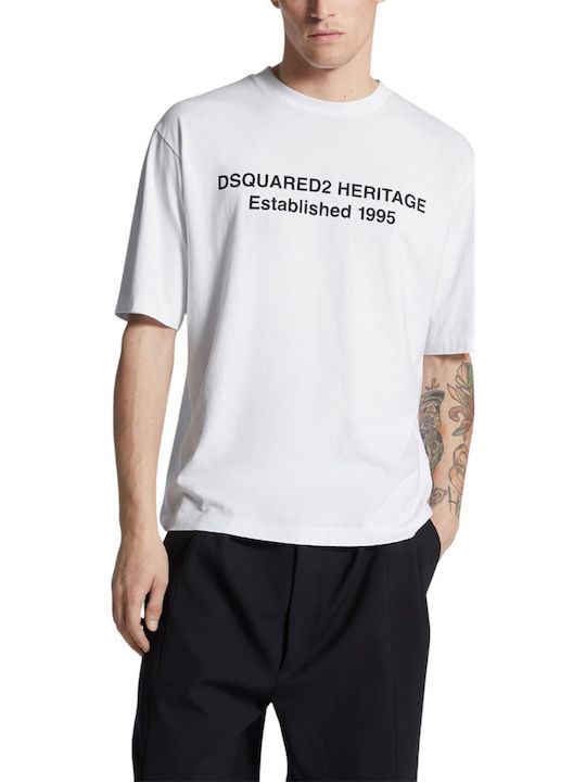 Dsquared2 T-shirt Άσπρο