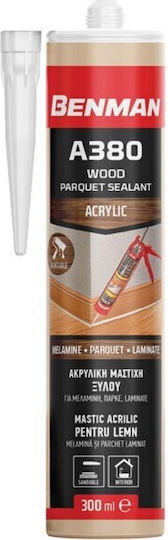 Benman Mastic Acrilic pentru Lemn Nuanță Nuc 300ml