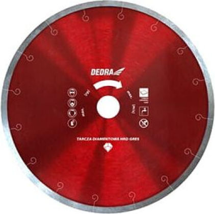 Dedra Cutting Disc Construction Materials Hole Diameter 230mm 1pcs