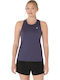 Women's Blouse Sleeveless Purple