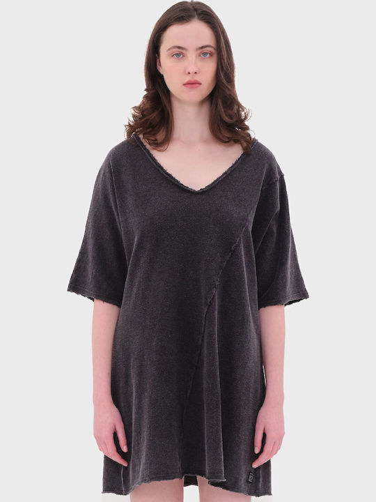 Dirty Laundry Summer Mini Dress Washed Black