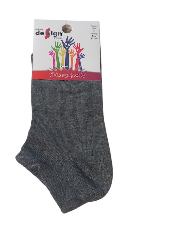 Design Socks Kinder Söckchen Dark Gray