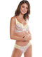 Women's Brazil with Lace Yellow
