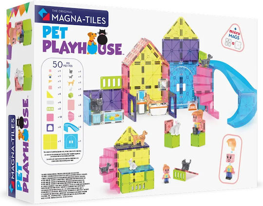 Magna-Tiles Jucărie Magnetică De Construcție Pentru Copii 3+ Ani