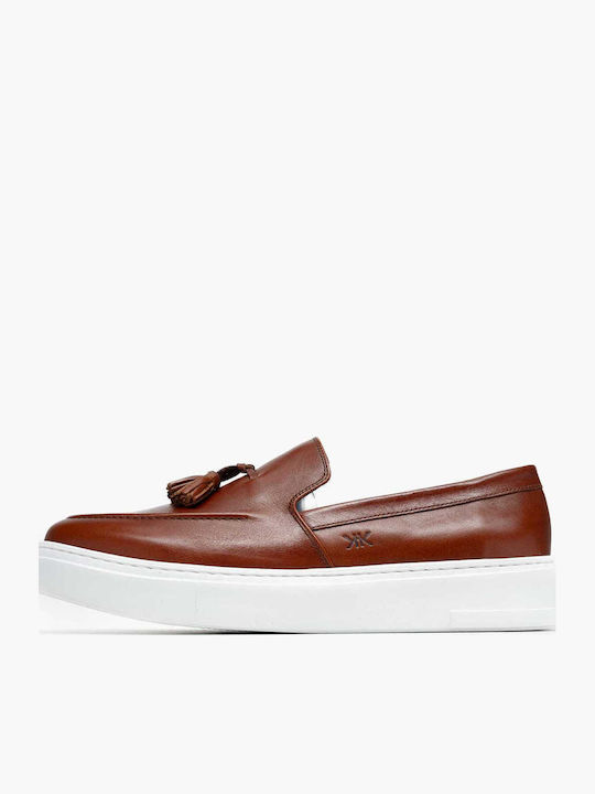 Men's Leather Loafers Tabac Brown