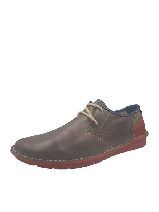 Men's Anatomic Leather Casual Shoes Gray