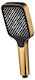 Handheld Showerhead Abs 3 Functions Imex Portland Mdp021/oc Matte Gold Pvd 12cm