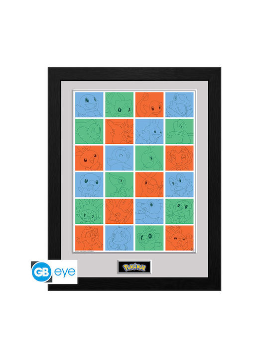 Tablou Cu Ramă First Partner Grid 30,5 X 40,6 Cm Fan Shop Merchandise