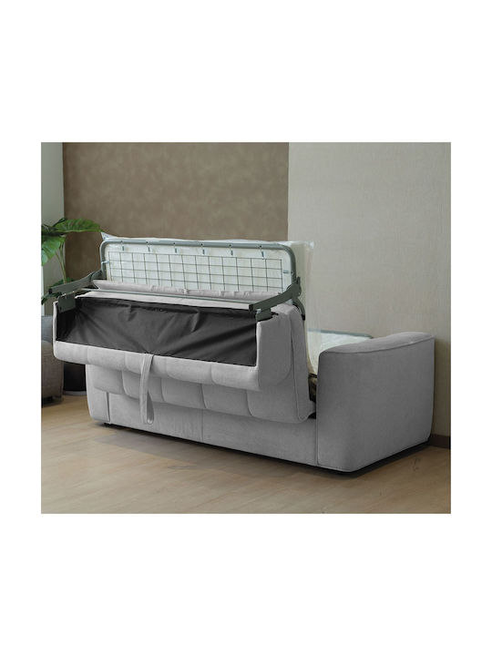 Norris Dreisitzer Sofa Sofa Light Grey 209x99x70cm
