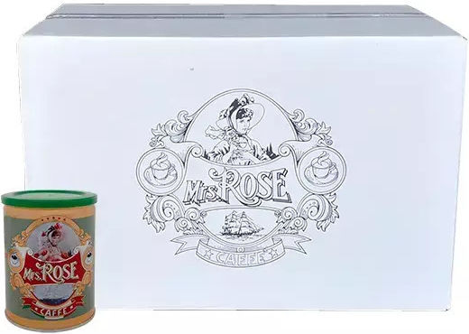 Mrs Rose Espresso Kaffee Set Körner 24 X 250 g