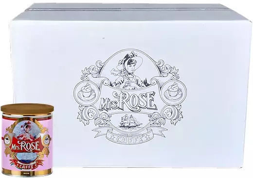 Σετ Καφές Espresso Mrs Rose Αλεσμένος 24 Χ 250 Gr