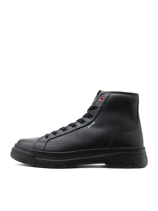 Urian Leather Black Men's Boots