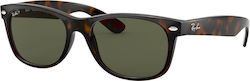 Ray Ban Wayfarer Слънчеви Очила Кафяви с Пластмасова Рамка