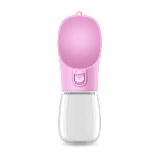 Denik Pets Sticlă Apă pentru Câine 550ml în Culoare Roz