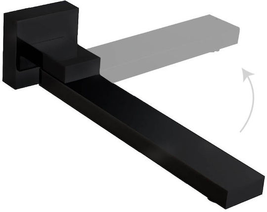Въртящо Се Душ Рамо Imex Cbp001/ng Матово Черно 23,9cm