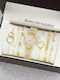 Women's Watch with Gold Metal Bracelet