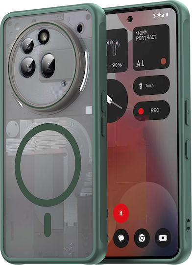 Techsuit Back Cover Plastic Verde (Nothing Phone (3a) Pro)