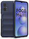 Mad Mask Back Cover Πλαστικό / Σιλικόνης Navy Μπλε (Poco M4 5G)