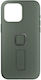 Peak Design Back Cover με Λουράκι Αδιάβροχο Πράσινο (iPhone 15 Pro Max)
