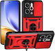 Mad Mask Back Cover Plastic / Silicone Red (Realme 14 5G, Realme P3 5G)