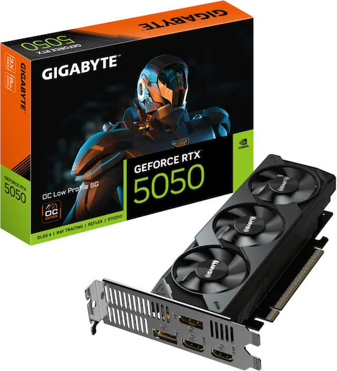 Gigabyte GeForce RTX 5050 8GB GDDR6 OC Niedrigprofil Grafikkarte