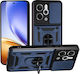 Mad Mask Back Cover Plastic / Silicone Blue (Realme 14 5G, Realme P3 5G)