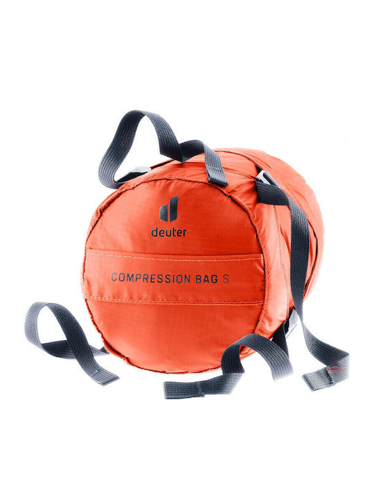 Deuter Compression Sack Backpack Size S in Papaya Color