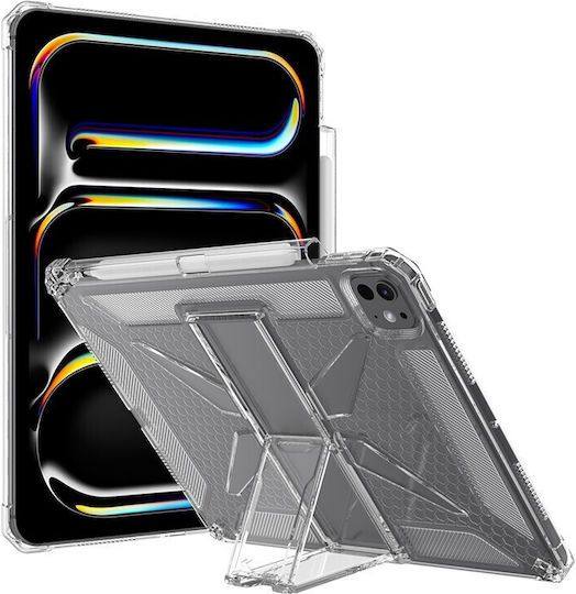 Mad Mask Flip Cover Transparenη (iPad Pro 2024 11") 039514