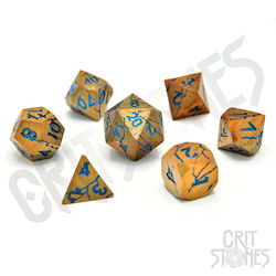 Critstones Metal Dice Set Sundered Spells 7