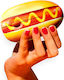 Mustard Hot Dog Kabellos Maus Mehrfarbig