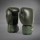 Venum Boxing Gloves Leather for Match Green