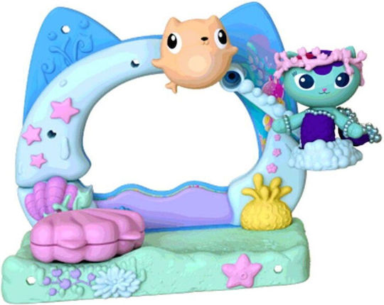 Spin Master Gabby's Dollhouse MerCat's Aquarium Balcony for 3 Plus Years 13cm