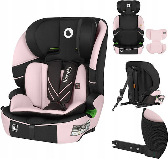 Lionelo Levi Fix Baby Car Seat i-Size with Isofix Pink Baby 9-36 kg