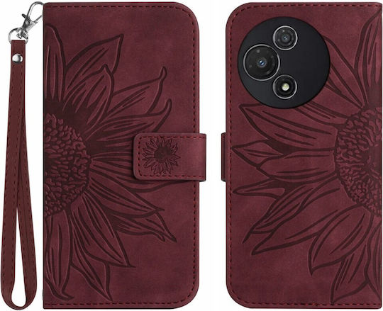 Sun Flower Brieftasche Burgundisch (TCL 60R 5G)