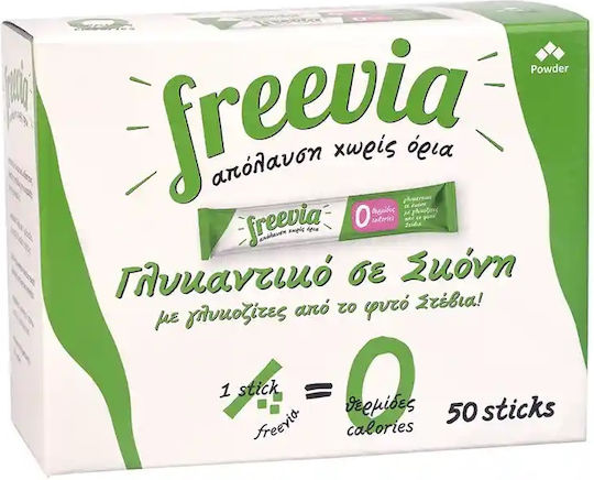 Freevia Γλυκαντικό Στέβια Sticks 50τεμ 1-58667