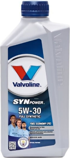 Valvoline SynPower Синтетичен Масло за Автомобили 5W-30 1лт