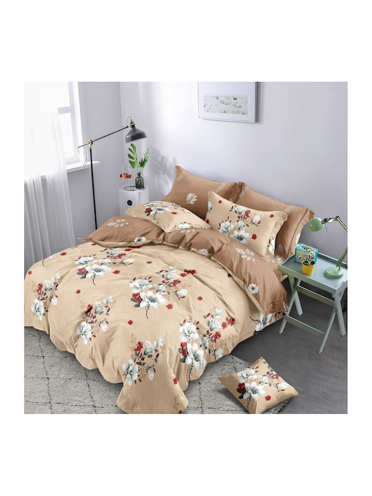 Kotonia Home Set Husă de Pilotă Dublă cu 2 Fețe...