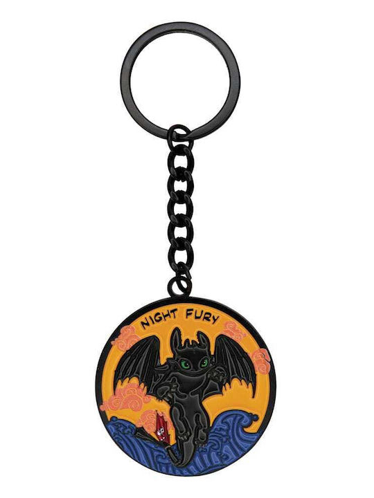 How To Train Your Dragon Keychain Night Fury Limited Edition