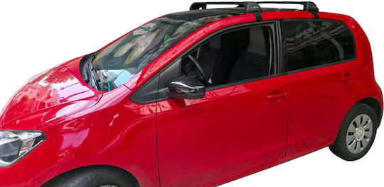 Yakima Kit Car Roof Bars Legs Yakima Aluminum Black Flush Bar VW Up 2018+ 2 Pieces Mb.wvup.11