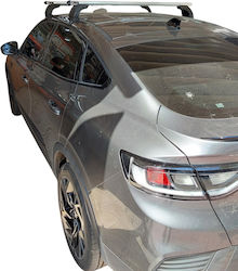 Nordrive Kit Autodachträger mit Dachträgerfüßen Aluminium Renault Arkana 2021+ 2 Stücke