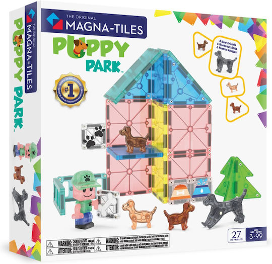 Magna-Tiles Μαγνητικό Παιχνίδι Κατασκευών για Παιδιά 3+ Ετών