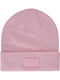 Beanie Γυναικείος Σκούφος Πλεκτός σε Ροζ χρώμα