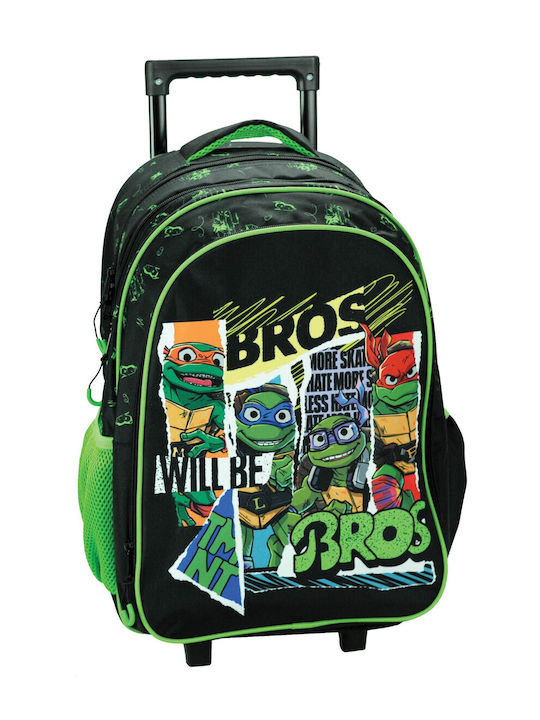 Gim Ninja Turtles Ученическа Раница Куфар Основно Зелена 27 Литра 35 x 20 x 35 см