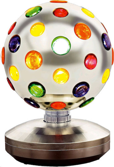 Music Disco Ball Shiny Silver 28 cm 501001 Toys
